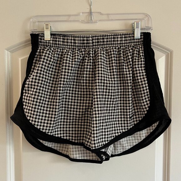 Nike Pants - Nike Dri-FIT Black Gingham Shorts